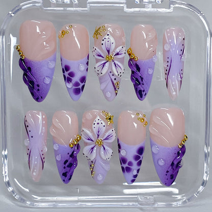 LAVENDER ORCHIDS
