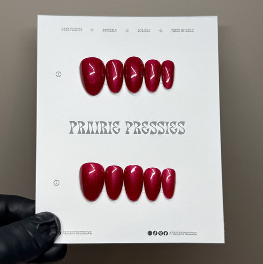 (RTW) SOFT RED GLITTER (M)