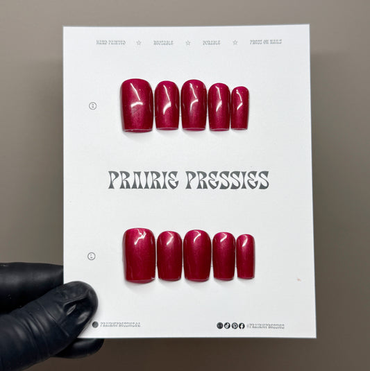 (RTW) SOFT RED GLITTER (M)