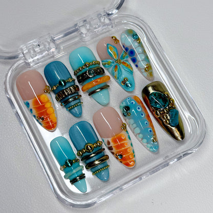 TURQUOISE LEOPARD