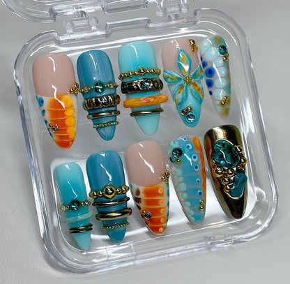 TURQUOISE LEOPARD