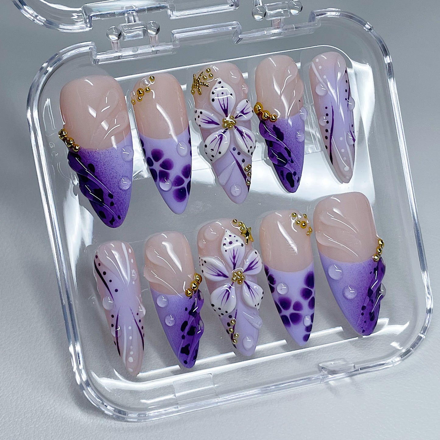 LAVENDER ORCHIDS
