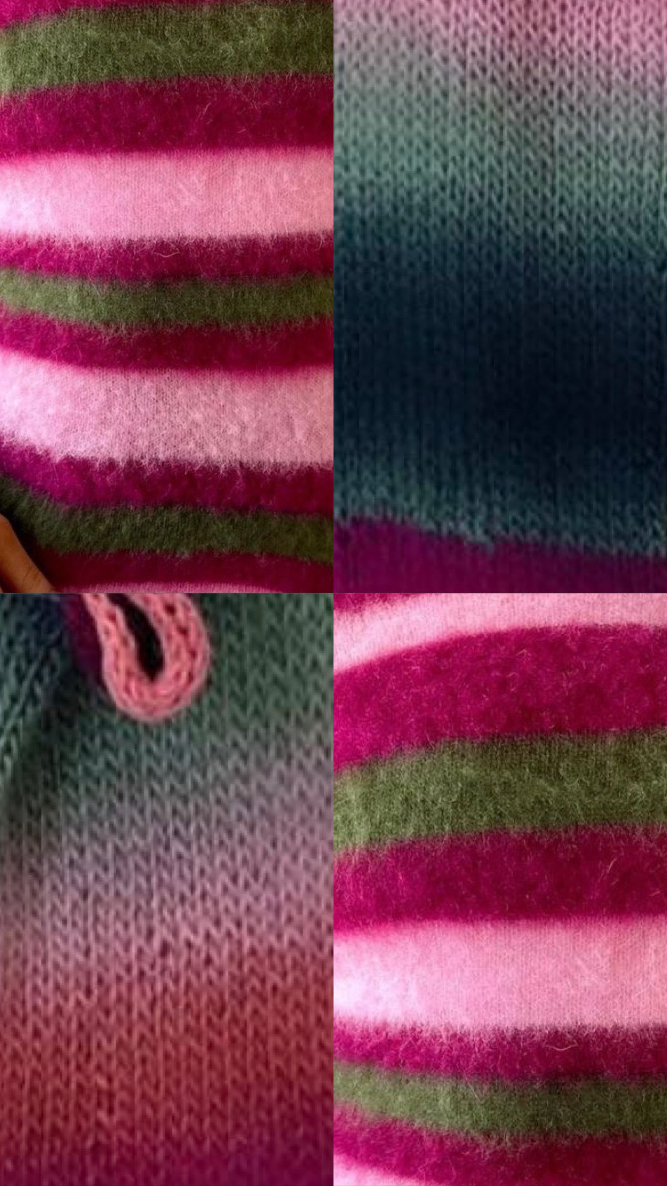 CHRISTMAS SWEATER [AIRBRUSH STRIPES]